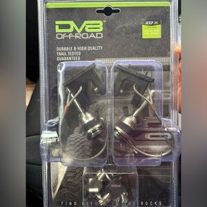 Dv8 jeep wrangler jk  hood hold down upgrade kit